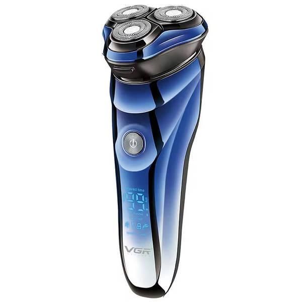 Чоловіча електробритва з 3 головками, USB, VGR V-305 2451897609 фото