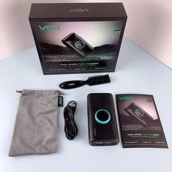Електробритва VGR V-378 BLACK шейвер 2446239220 фото