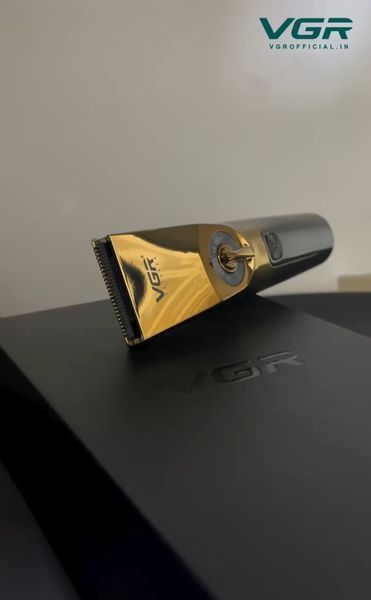 Професійна водонепроникна машинка для стрижки з керамічним ножем VGR V-663 2446855429 фото