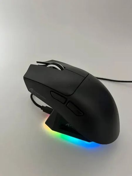 Ігрова бездротова мишка ATTACK SHARK X11, Black, DPI 22000, PAW3311, Док-станція 2679716570 фото