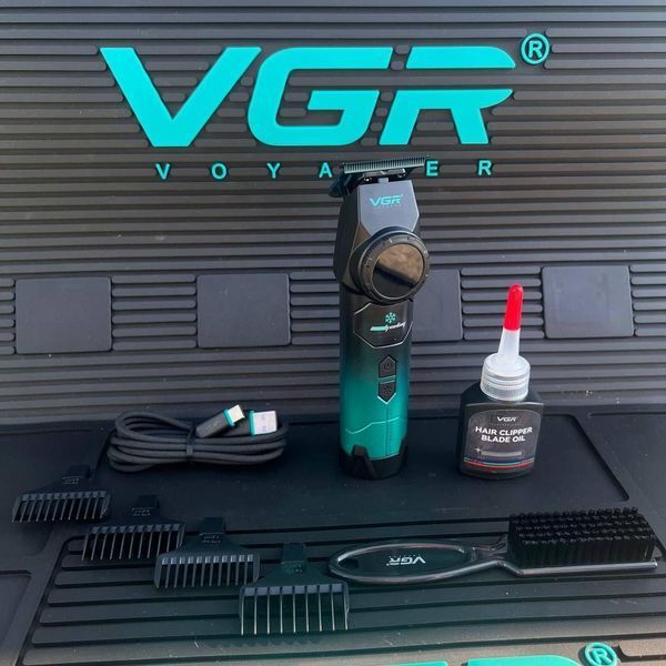 Професійний тример Vgr v 946 з функцією охолодження лез! 2711793936 фото