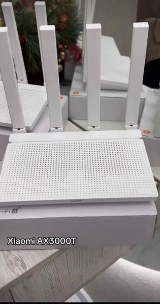 Wi-Fi роутер Xiaomi AX3000T &ndash; швидкість до 3000 Мбіт/с, Wi-Fi 6 2767873689 фото